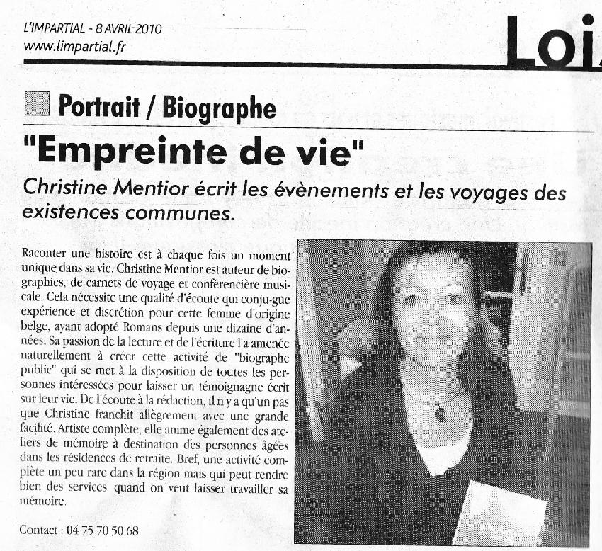 article de presse